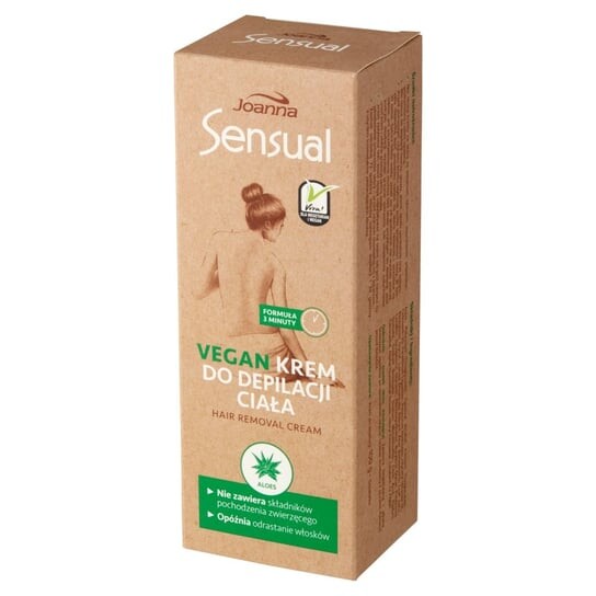 Веганский крем для депиляции тела - Алоэ, 100 г Joanna, Sensual
Веганский крем для депиляции тела - Алоэ, 100 г Joanna, Sensual