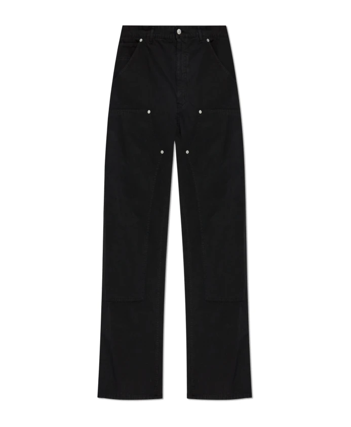 Брюки прямого кроя Mm6 Maison Margiela, черный
Брюки прямого кроя Mm6 Maison Margiela, черный