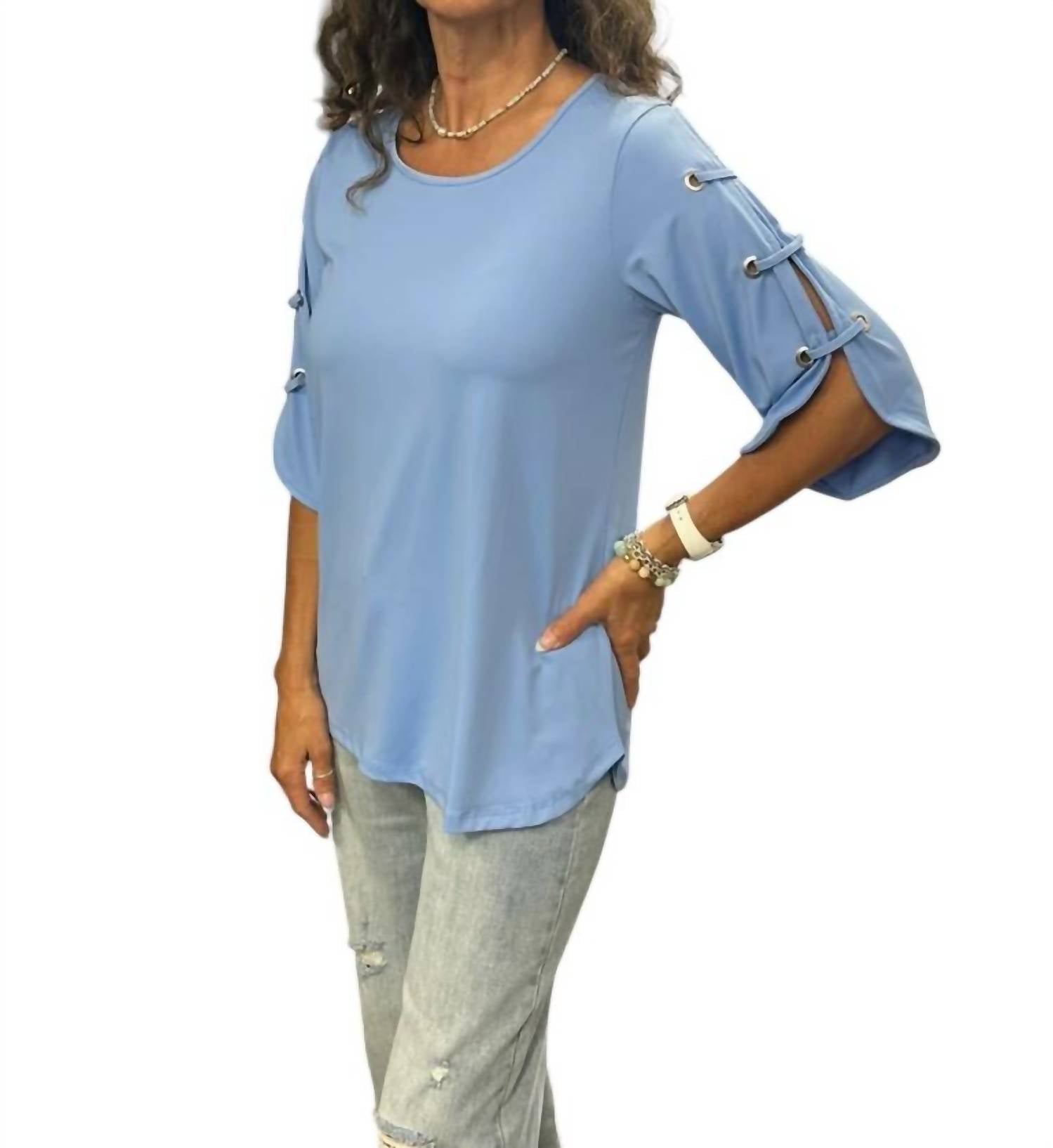 Топ с открытыми плечами в прозрачном цвете барвинка Lulu-B, Clear Periwinkle
Топ с открытыми плечами в прозрачном цвете барвинка Lulu-B, Clear Periwinkle