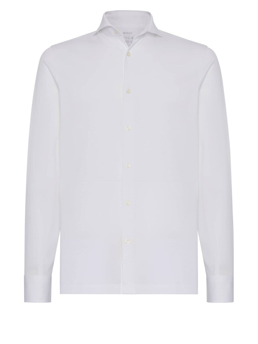 Рубашка Boggi Milano Slim fit Button Up Filo Di Scozia, белый
Рубашка Boggi Milano Slim fit Button Up Filo Di Scozia, белый