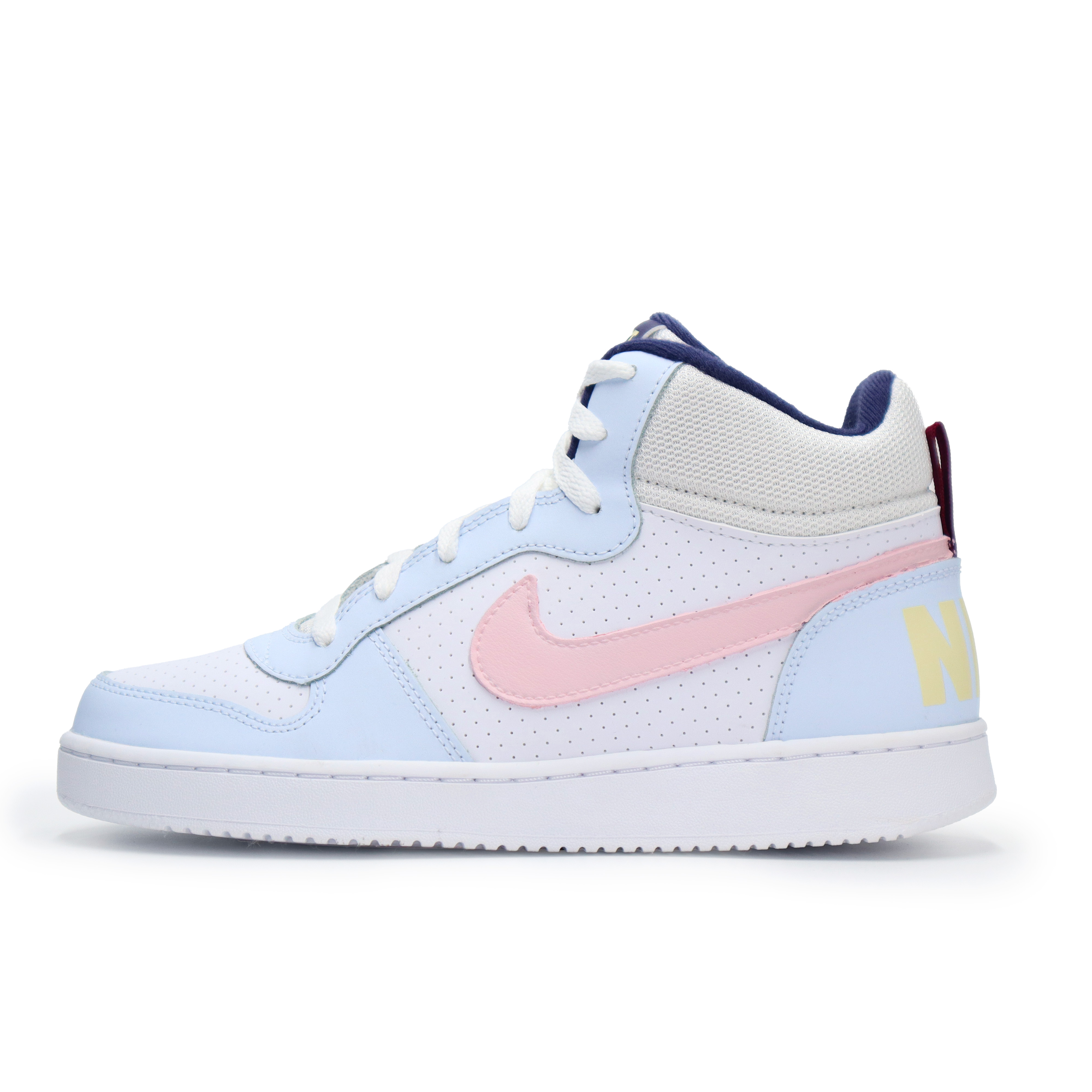 Кроссовки для скейтбординга Court Borough Berry Milkshake с противоскользящей подошвой, износостойкие, средней высоты, для детей и подростков Nike, розовый/белый
Кроссовки для скейтбординга Court Borough Berry Milkshake с противоскользящей подошвой, износостойкие, средней высоты, для детей и подростков Nike, розовый/белый