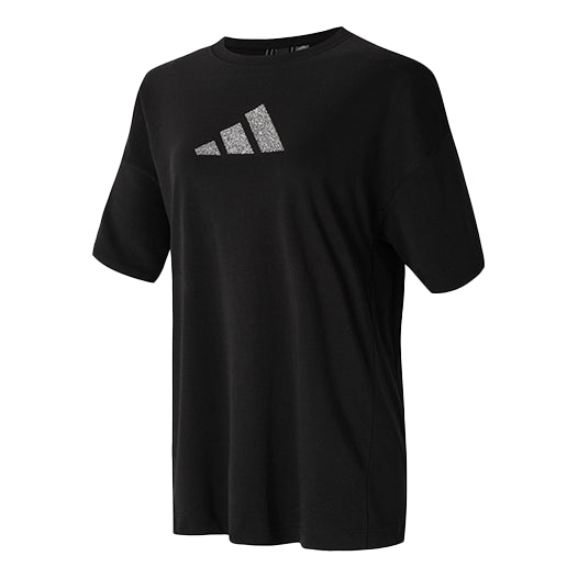 Футболка (WMNS) adidas Logo Pattern Round Neck Sports Short Sleeve Black T-Shirt H55256
Футболка (WMNS) adidas Logo Pattern Round Neck Sports Short Sleeve Black T-Shirt H55256