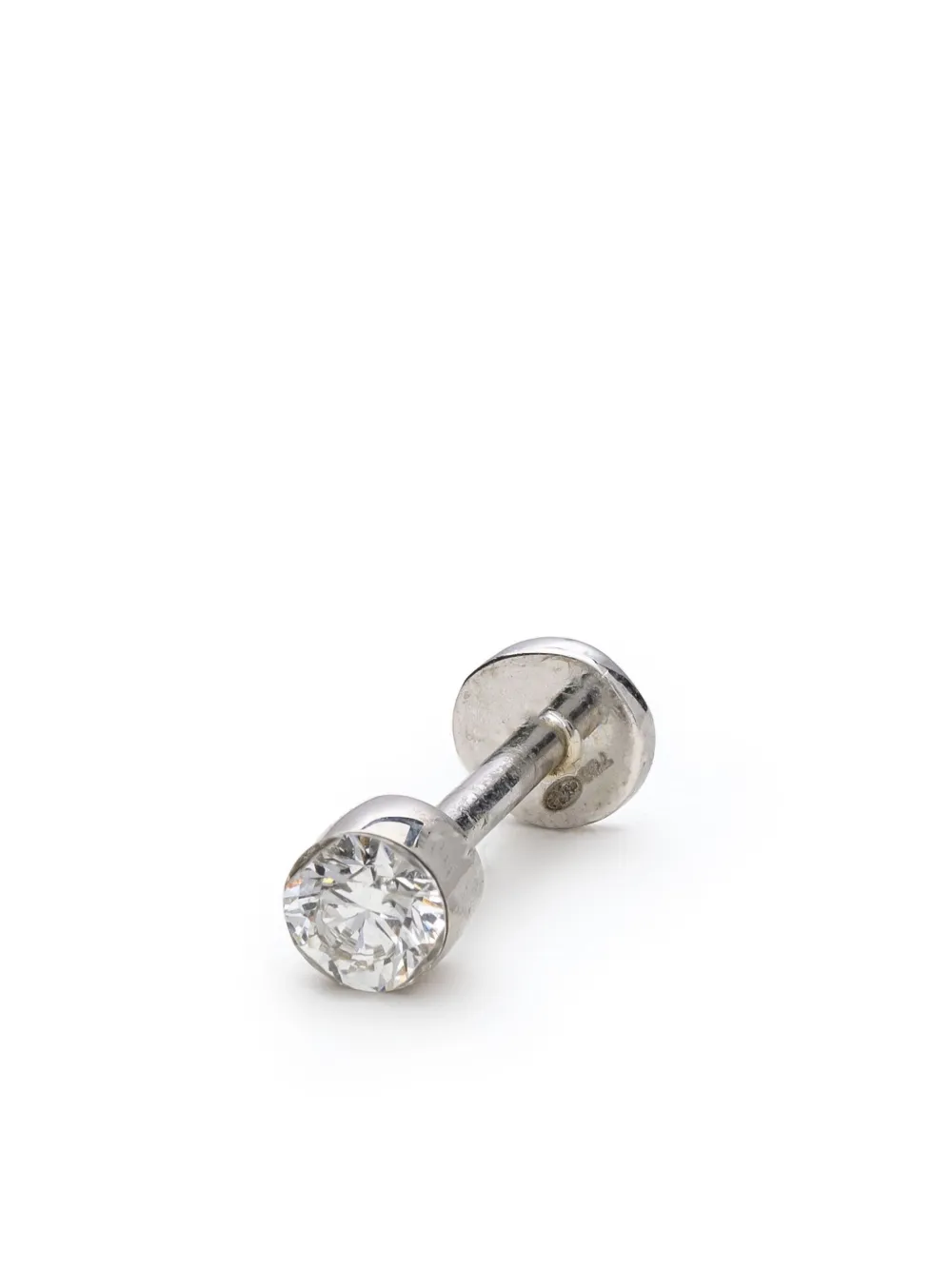 Бриллиантовый пирсинг из 18-каратного белого золота Mad Precious & Ethical, серебряный
Бриллиантовый пирсинг из 18-каратного белого золота Mad Precious & Ethical, серебряный