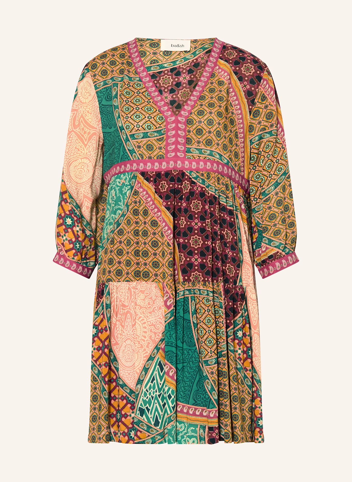 Платье финстон с рукавами 3/4 Ba&Sh, мультиколор
Платье финстон с рукавами 3/4 Ba&Sh, мультиколор