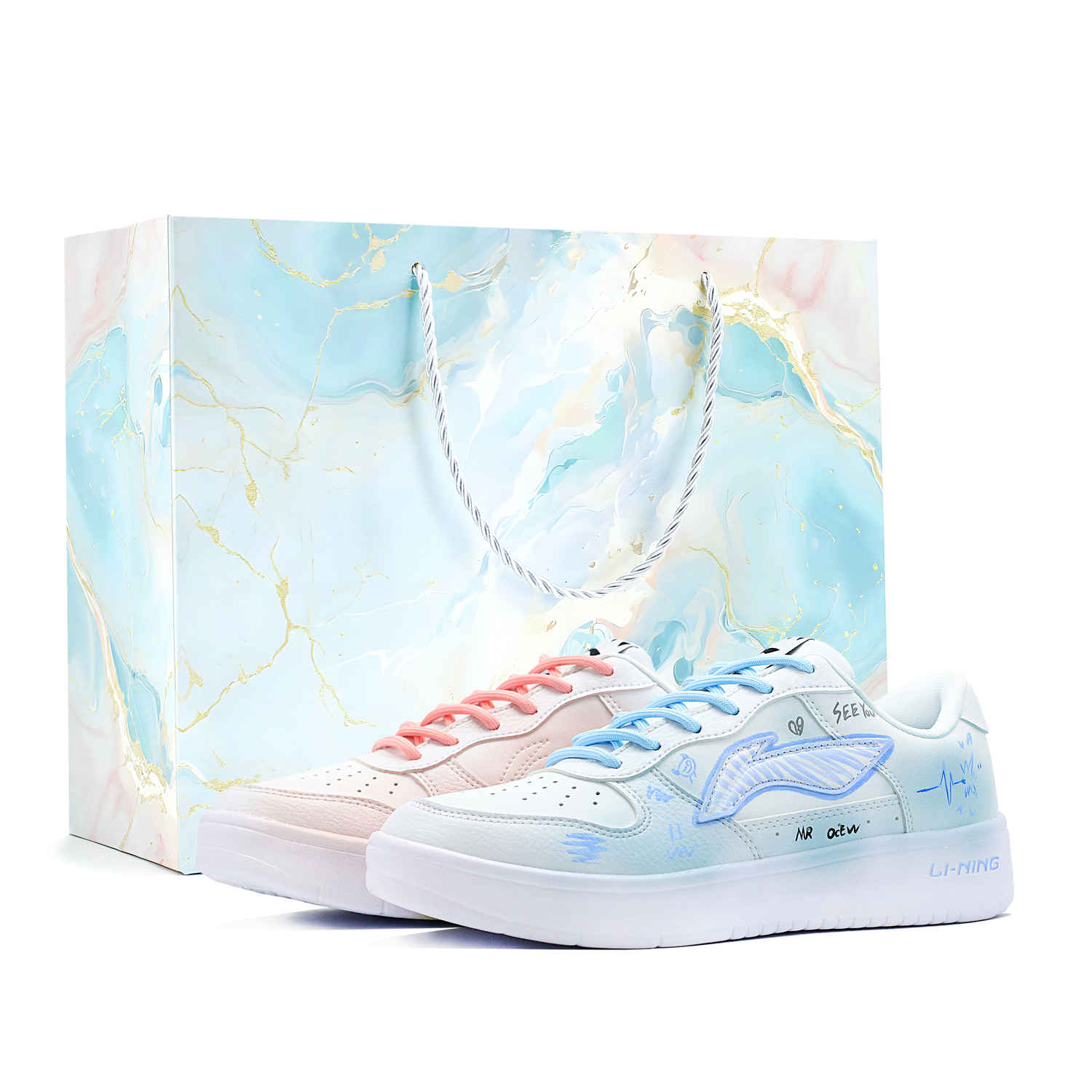 Низкие скейтбордные кроссовки LiNing для понтонных лодок с амортизацией и износостойкостью, унисекс., розовый синий mismatched
Низкие скейтбордные кроссовки LiNing для понтонных лодок с амортизацией и износостойкостью, унисекс., розовый синий mismatched