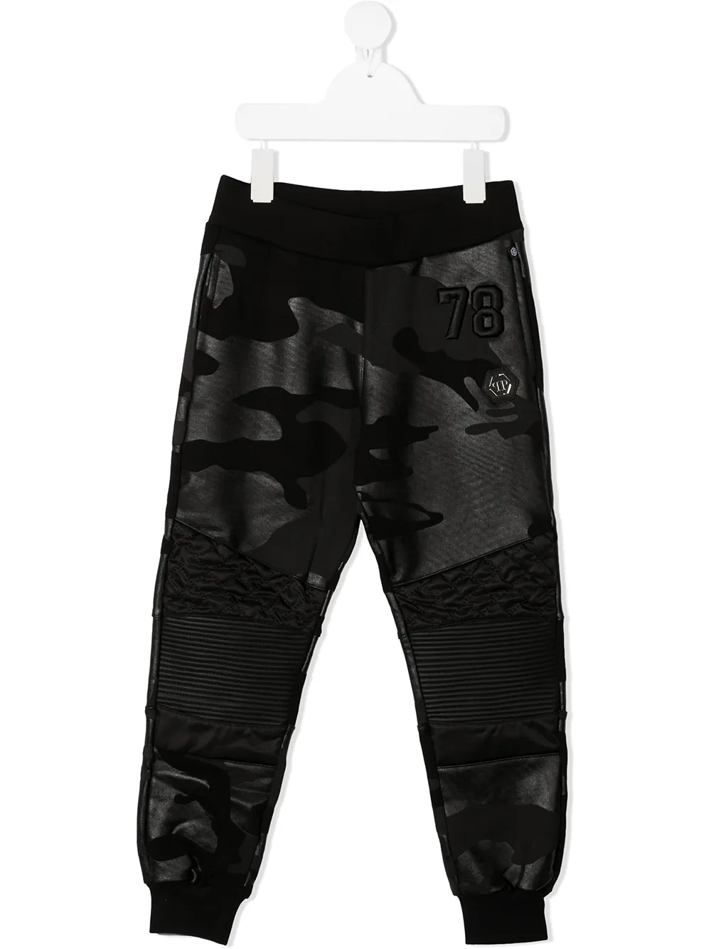 Спортивные брюки с камуфляжным принтом Philipp Plein Junior, черный
Спортивные брюки с камуфляжным принтом Philipp Plein Junior, черный