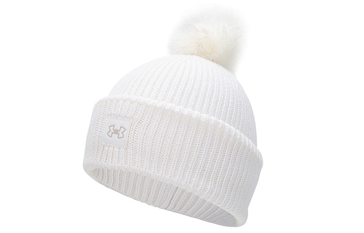 Бейни женская белая Under Armour 
Бейни женская белая Under Armour