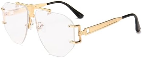 Солнцезащитные очки большого размера без оправы для женщин, винтажные солнцезащитные очки для мужчин, очки неправильной формы, защита от ультрафиолета UV400. 2027 MTZJH, 2
Солнцезащитные очки большого размера без оправы для женщин, винтажные солнцезащитные очки для мужчин, очки неправильной формы, защита от ультрафиолета UV400. 2027 MTZJH, 2