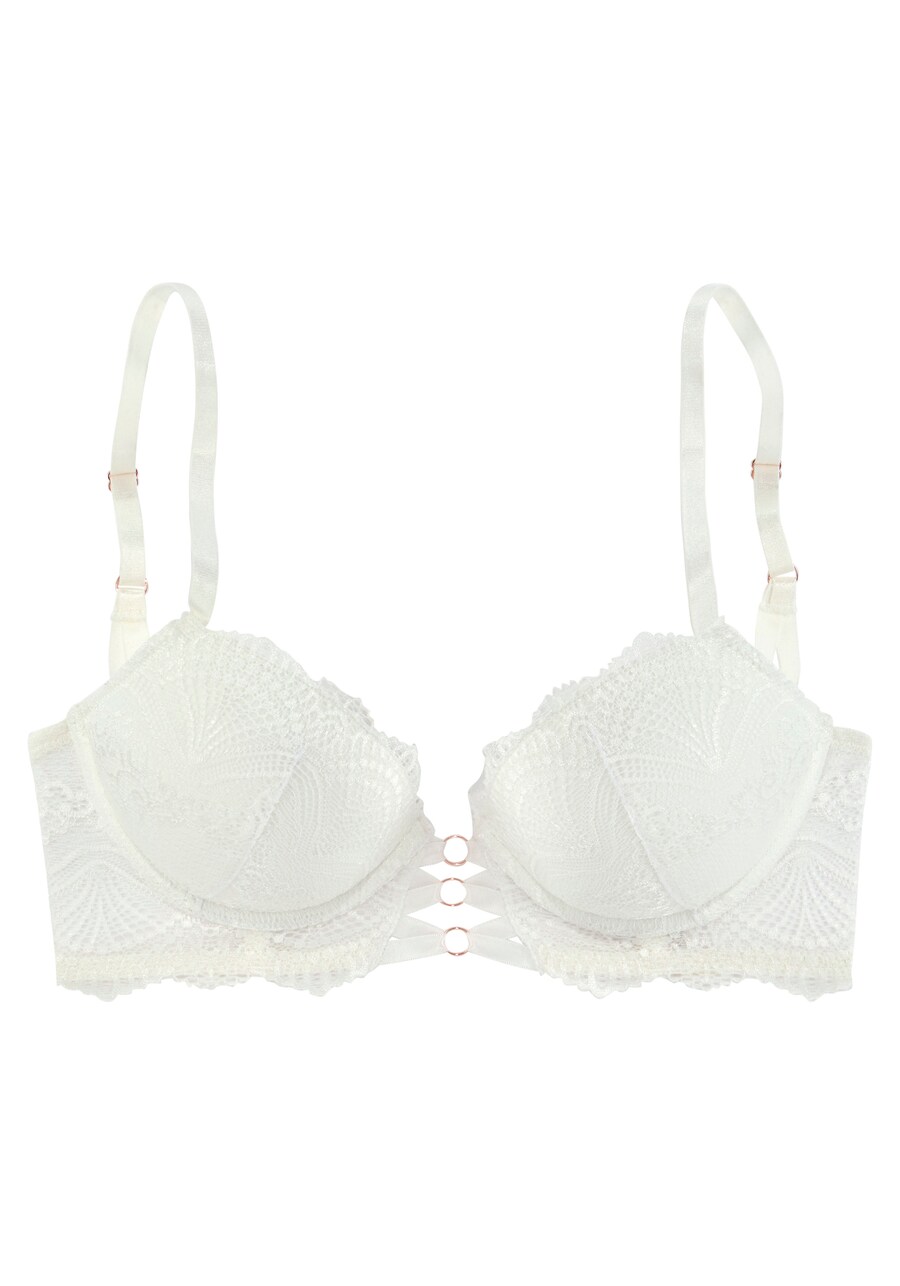 Бюстгальтер пуш-ап LASCANA, White
Бюстгальтер пуш-ап LASCANA, White