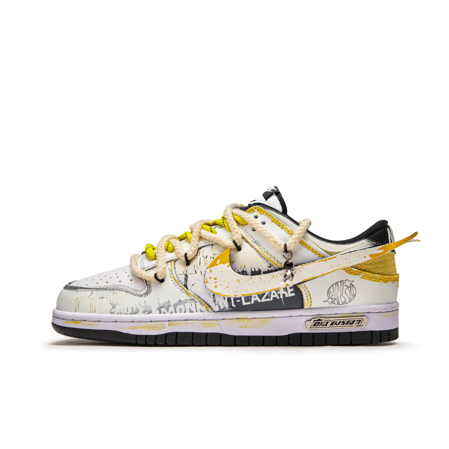 Кроссовки для скейтбординга dunk pikapi нескользящие амортизирующие низкие детские Nike, желтый
Кроссовки для скейтбординга dunk pikapi нескользящие амортизирующие низкие детские Nike, желтый