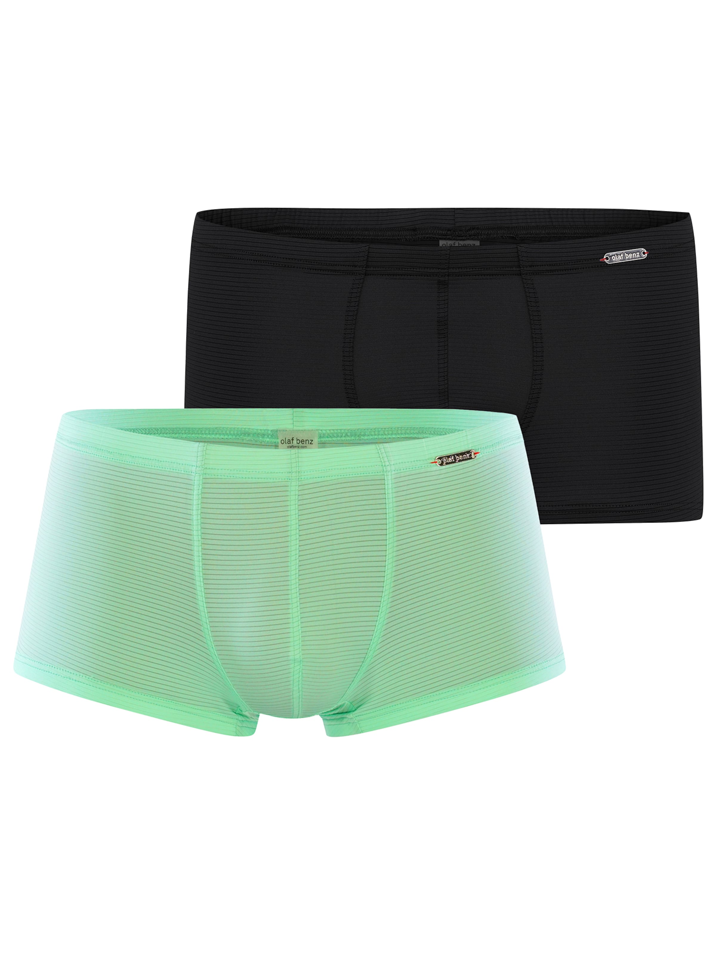 Olaf Benz Боксеры 'RED1201 Minipants' в цвете Mint, Black
Olaf Benz Боксеры 'RED1201 Minipants' в цвете Mint, Black