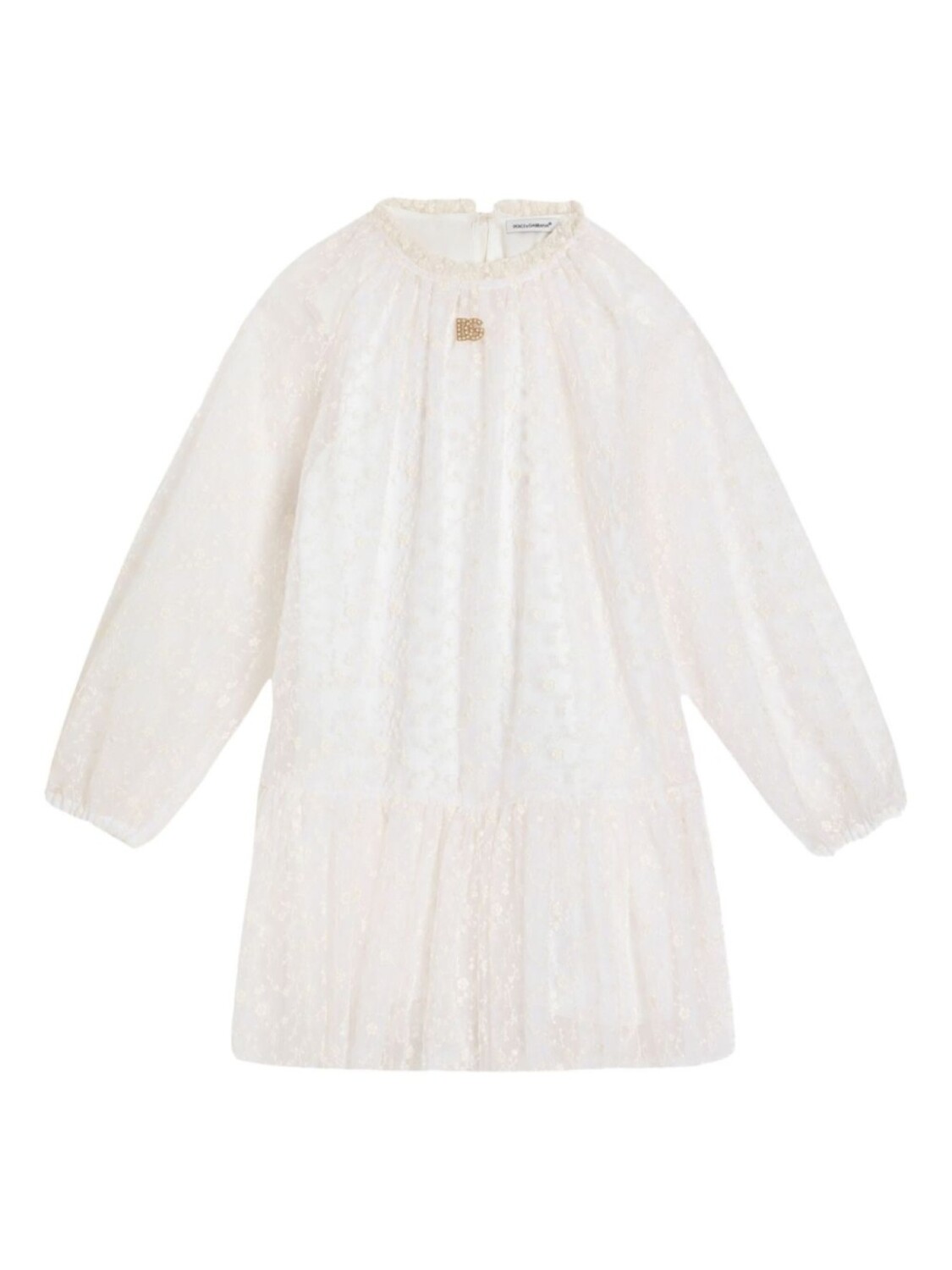 Dolce & Gabbana Kids платье с логотипом GD, белый
Dolce & Gabbana Kids платье с логотипом GD, белый