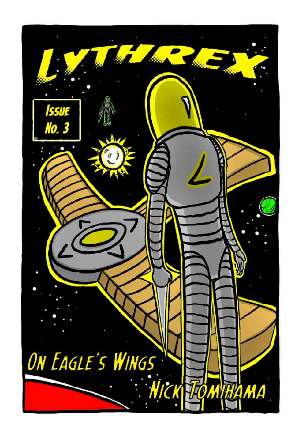 Lythrex Issue 3 : On Eagle’s Wings (Independently published)
Lythrex Issue 3 : On Eagle’s Wings (Independently published)