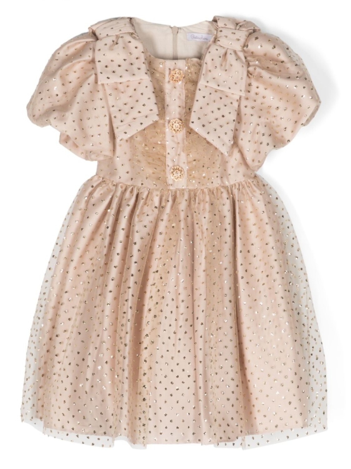 Платье со складками и узором в горох Patachou, нейтральный цвет
Платье со складками и узором в горох Patachou, нейтральный цвет