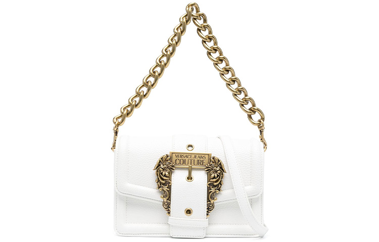VERSACE JEANS COUTURE Полиуретановая переносная сумка через плечо женская белая
VERSACE JEANS COUTURE Полиуретановая переносная сумка через плечо женская белая