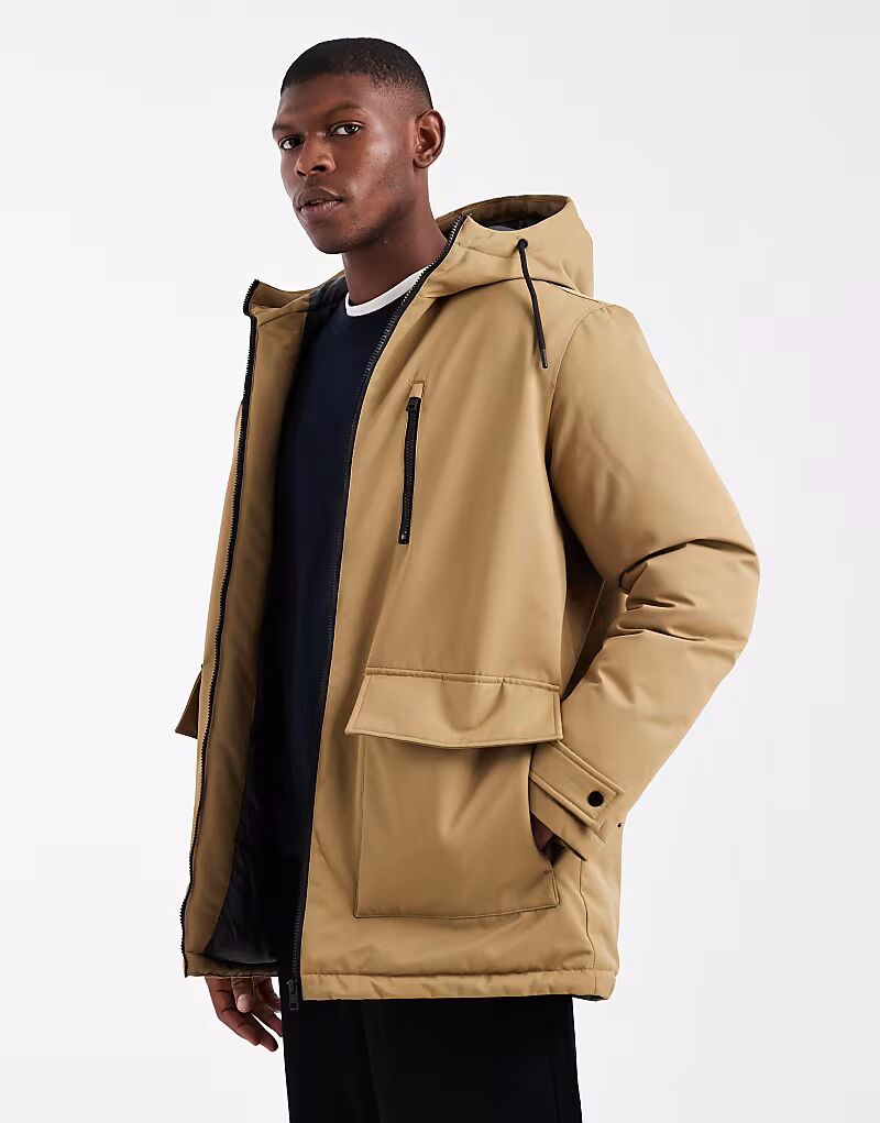 Куртка-парка светло-коричневого цвета Jack & Jones
Куртка-парка светло-коричневого цвета Jack & Jones