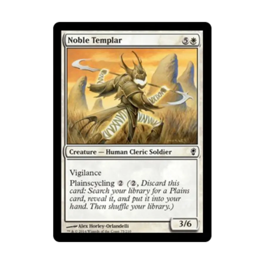 CCG Благородный тамплиер (клавиша C), MTG - Conspiracy
CCG Благородный тамплиер (клавиша C), MTG - Conspiracy