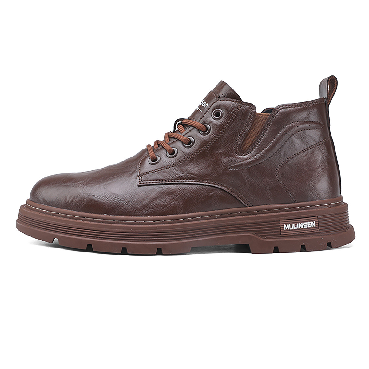 Mulinsen Коричневые короткие ботинки Martin для мужчин, цвет Brown
Mulinsen Коричневые короткие ботинки Martin для мужчин, цвет Brown