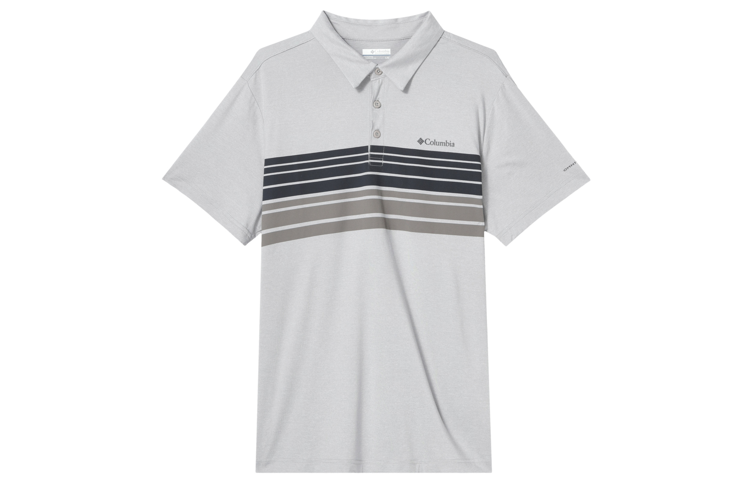Мужская серая футболка поло Columbia
Мужская серая футболка поло Columbia