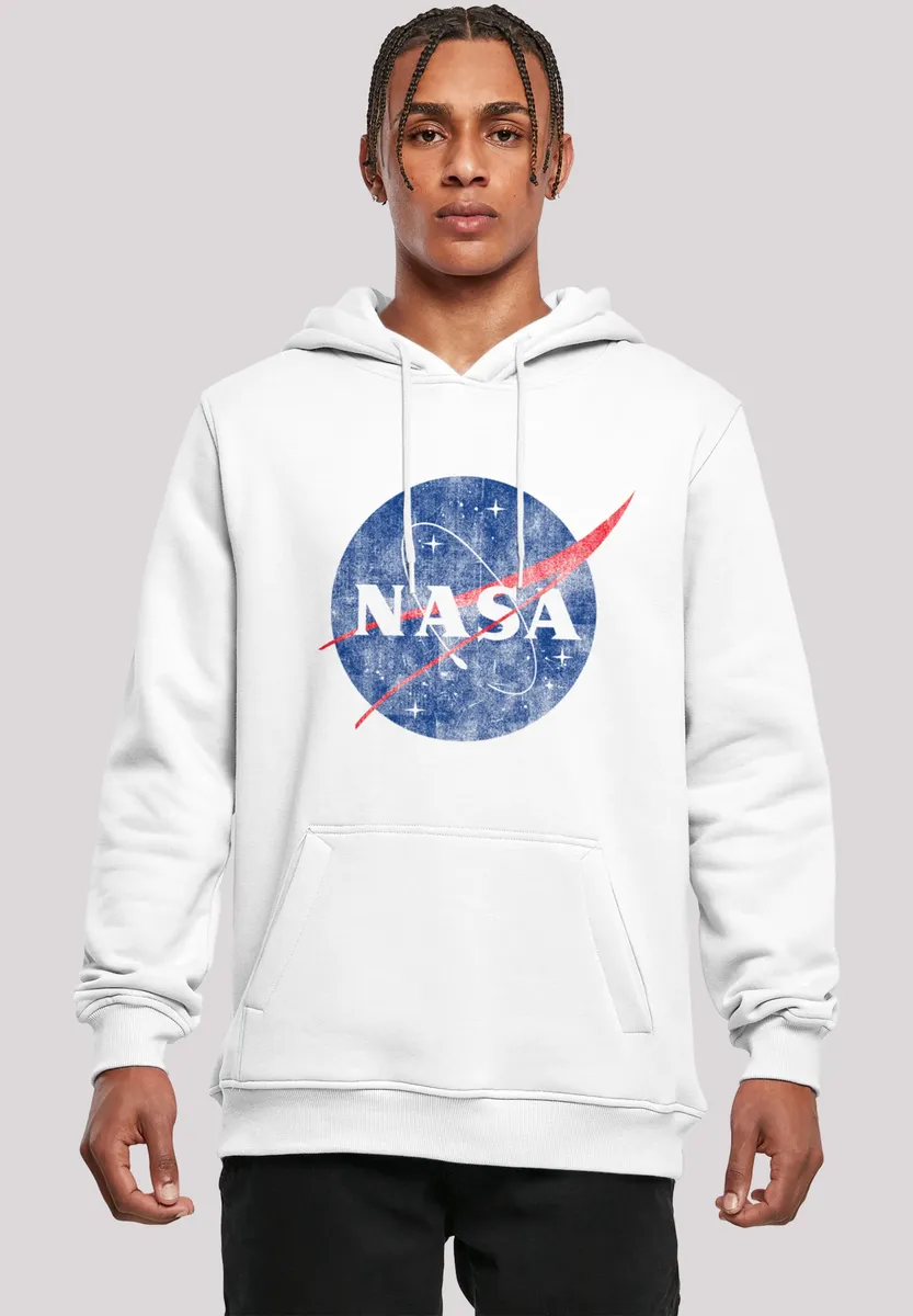 F4NT4STIC Толстовка "NASA Classic Insignia Logo Distressed", мужская, премиальный товар, приталенный крой, толстовка с принтом, белый 
F4NT4STIC Толстовка "NASA Classic Insignia Logo Distressed", мужская, премиальный товар, приталенный крой, толстовка с принтом, белый