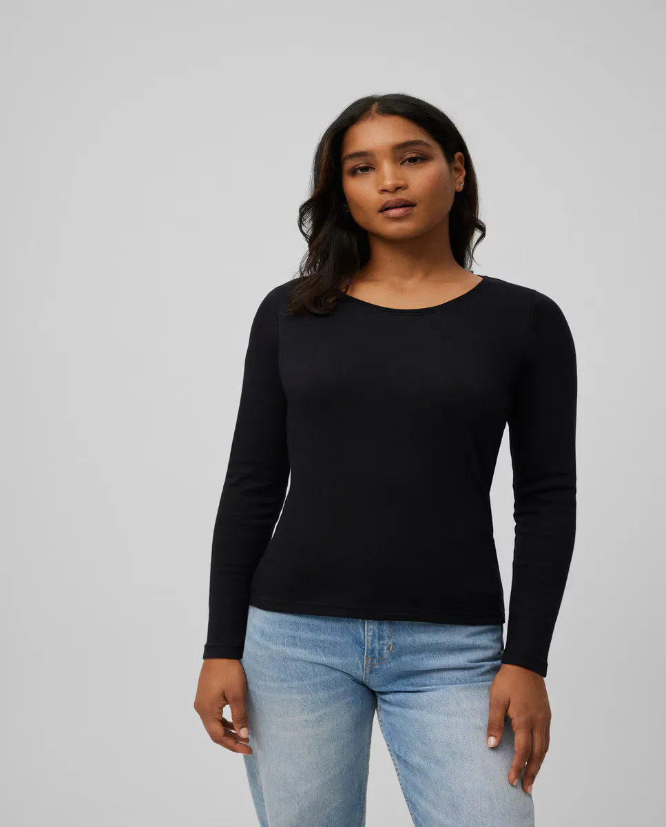 Женская теплая майка с длинными рукавами и круглым вырезом Ysabel Mora, чёрный
Женская теплая майка с длинными рукавами и круглым вырезом Ysabel Mora, чёрный