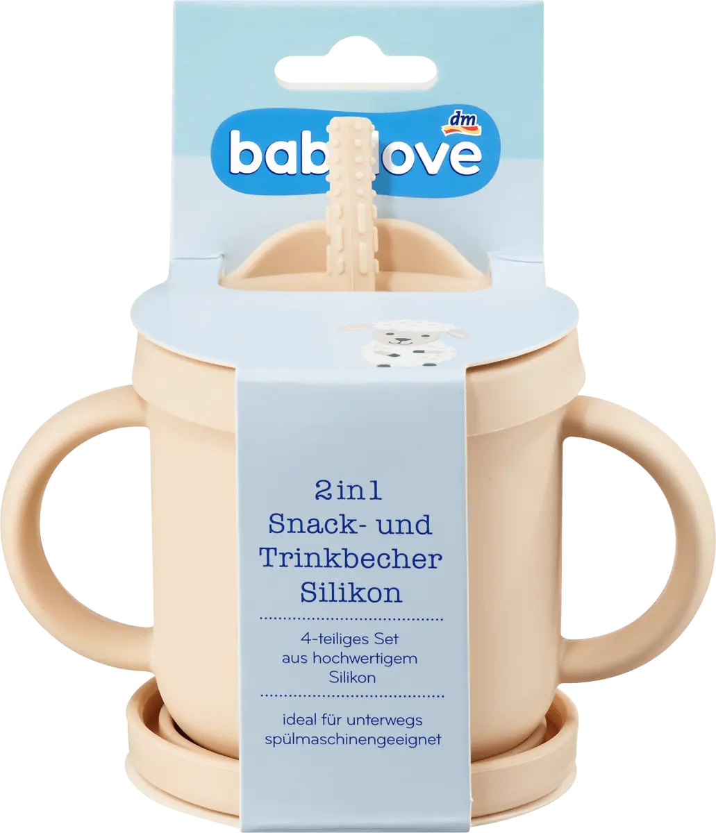 Чашка для закусок и питья 2в1 силиконовая бежевая 1 шт. babylove
Чашка для закусок и питья 2в1 силиконовая бежевая 1 шт. babylove