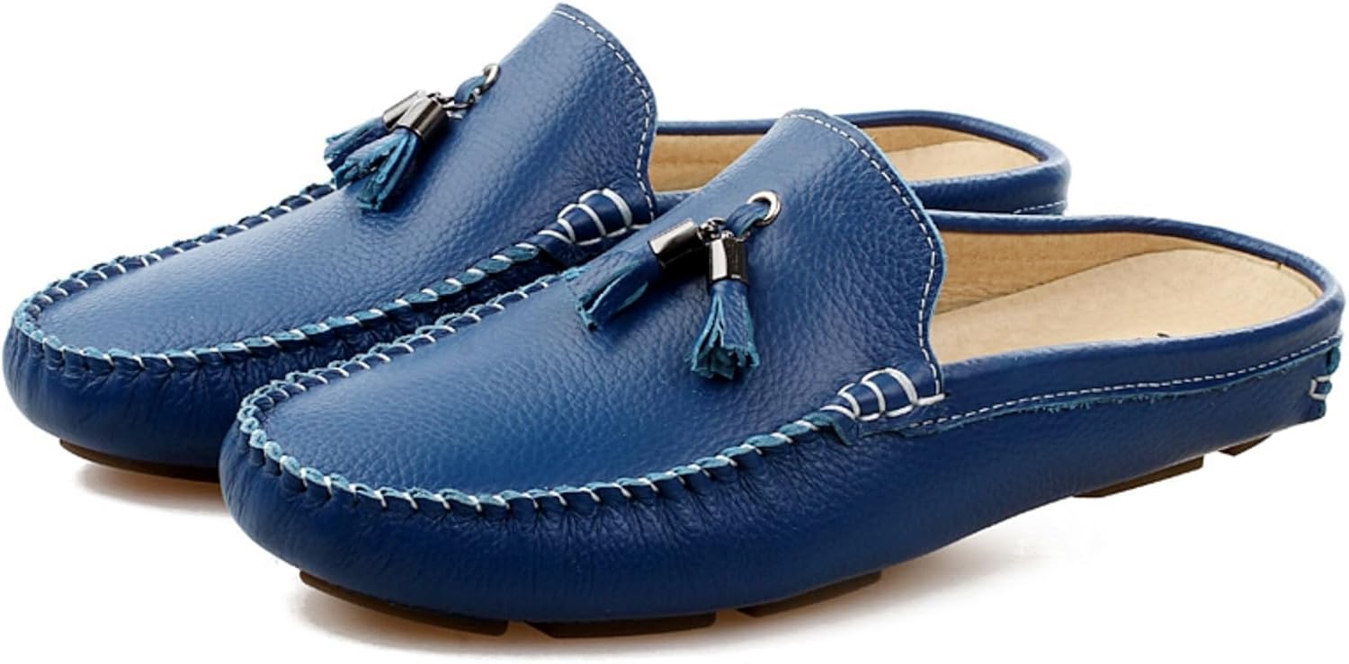 Мужские мюли Kpdwfms с кисточками из кожи, окрашенной в воде, с шелковыми кисточками, без застежек, для дома и повседневного отдыха, синий
Мужские мюли Kpdwfms с кисточками из кожи, окрашенной в воде, с шелковыми кисточками, без застежек, для дома и повседневного отдыха, синий