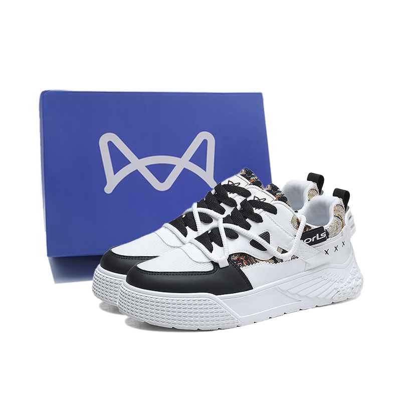 MIIOW Антискользящие износостойкие низкие скейтерские кроссовки мужские Box - белый черный бокс, цвет White Black Box
MIIOW Антискользящие износостойкие низкие скейтерские кроссовки мужские Box - белый черный бокс, цвет White Black Box