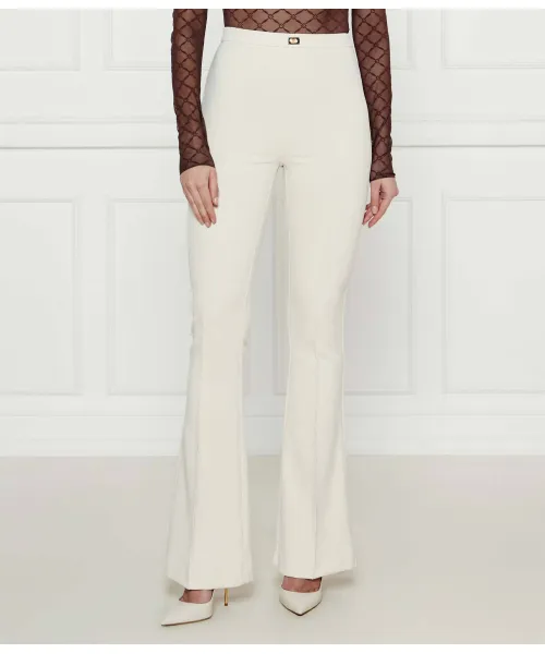 Брюки Flare fit Elisabetta Franchi, бежевый
Брюки Flare fit Elisabetta Franchi, бежевый