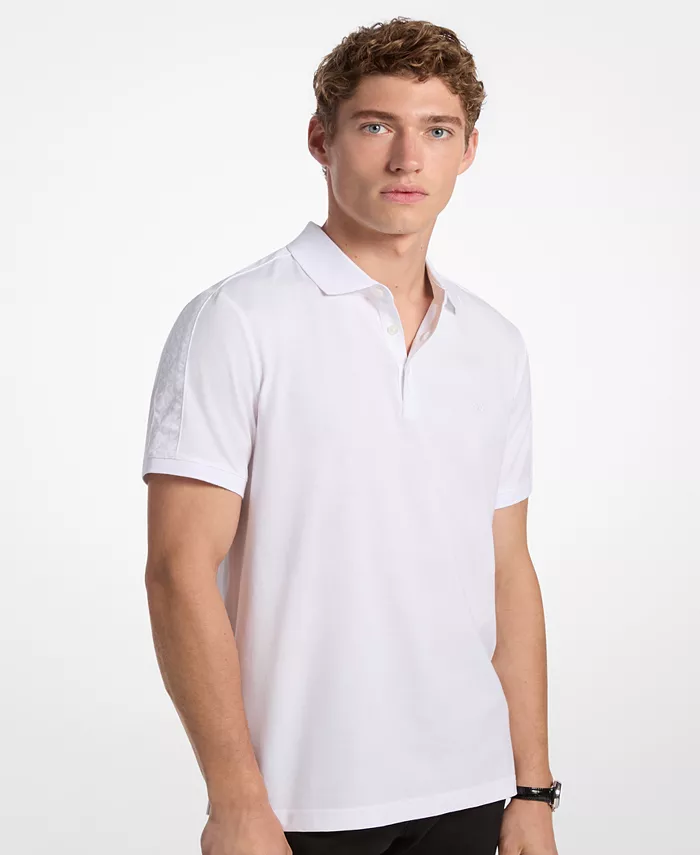 Мужская поло с коротким рукавом Michael Kors, белый
Мужская поло с коротким рукавом Michael Kors, белый