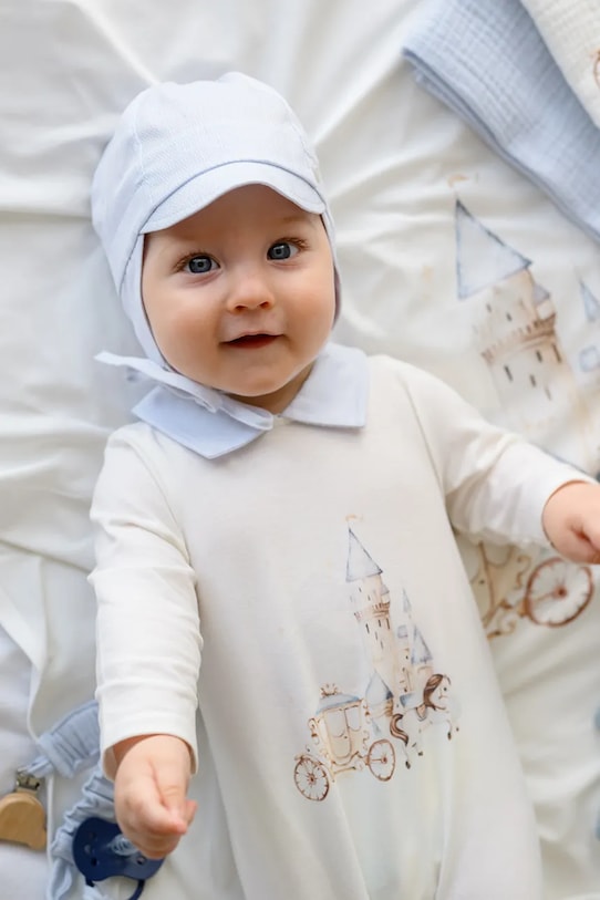 Хлопковая шапочка для младенцев LEWIS Jamiks, синий
Хлопковая шапочка для младенцев LEWIS Jamiks, синий