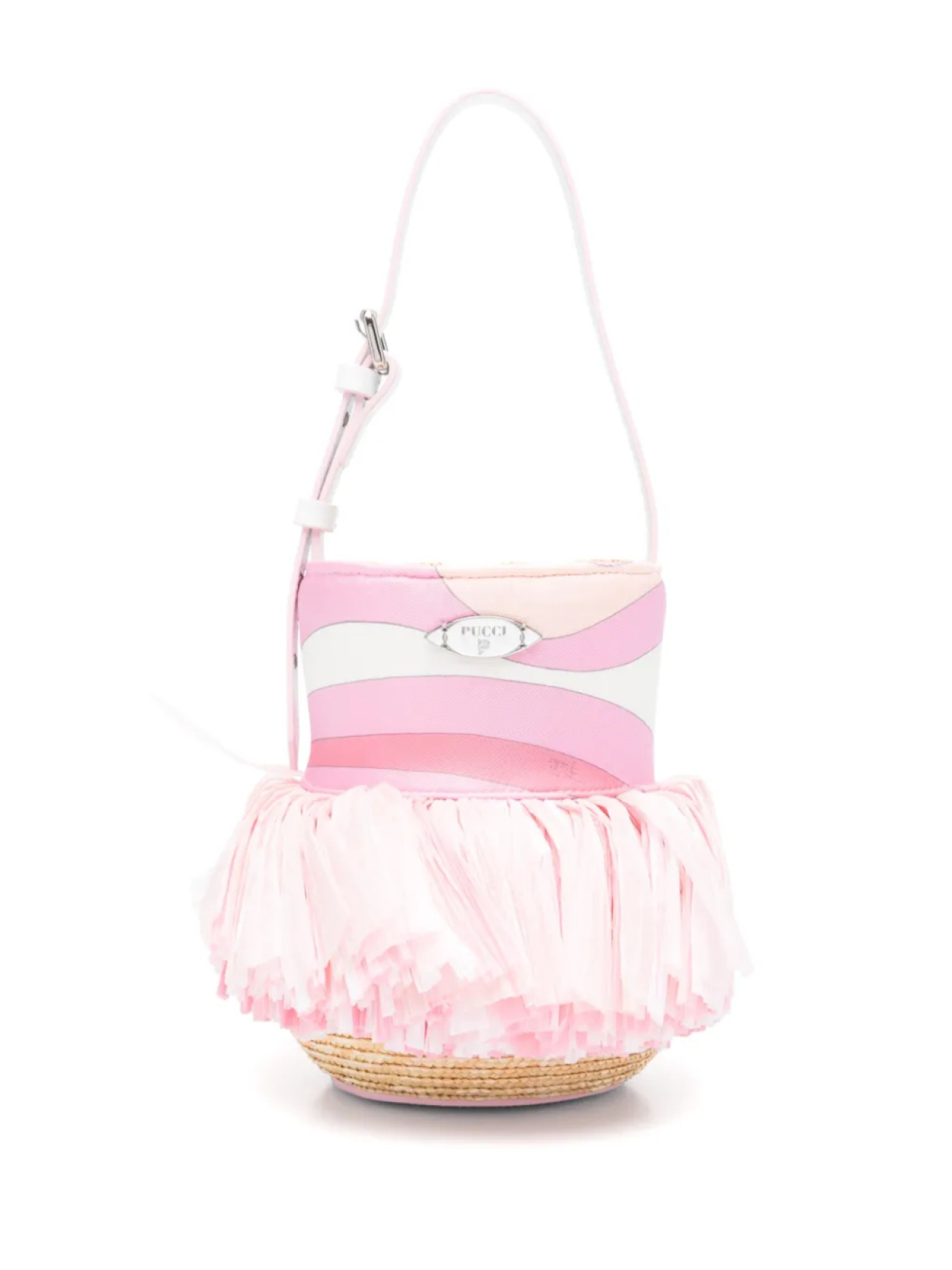 PUCCI шелковая сумка-ведро, розовый
PUCCI шелковая сумка-ведро, розовый