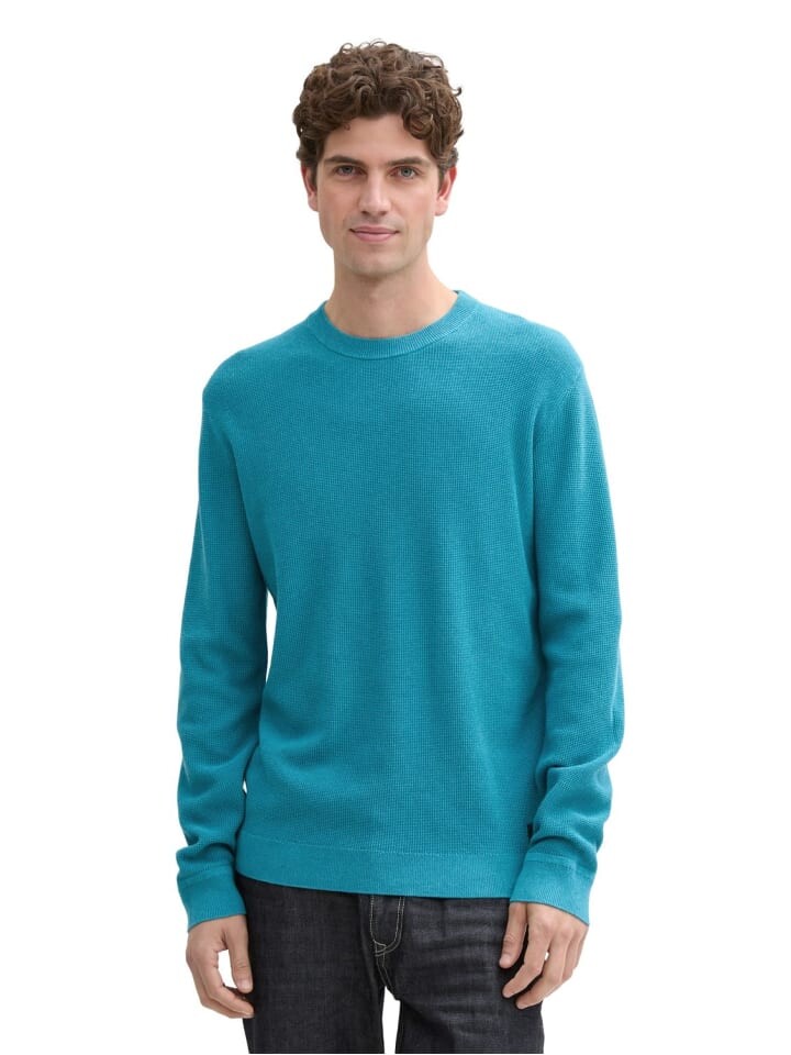 Пуловер Tom Tailor Pullover STRUCTURED CREWNECK, бирюзовый
Пуловер Tom Tailor Pullover STRUCTURED CREWNECK, бирюзовый