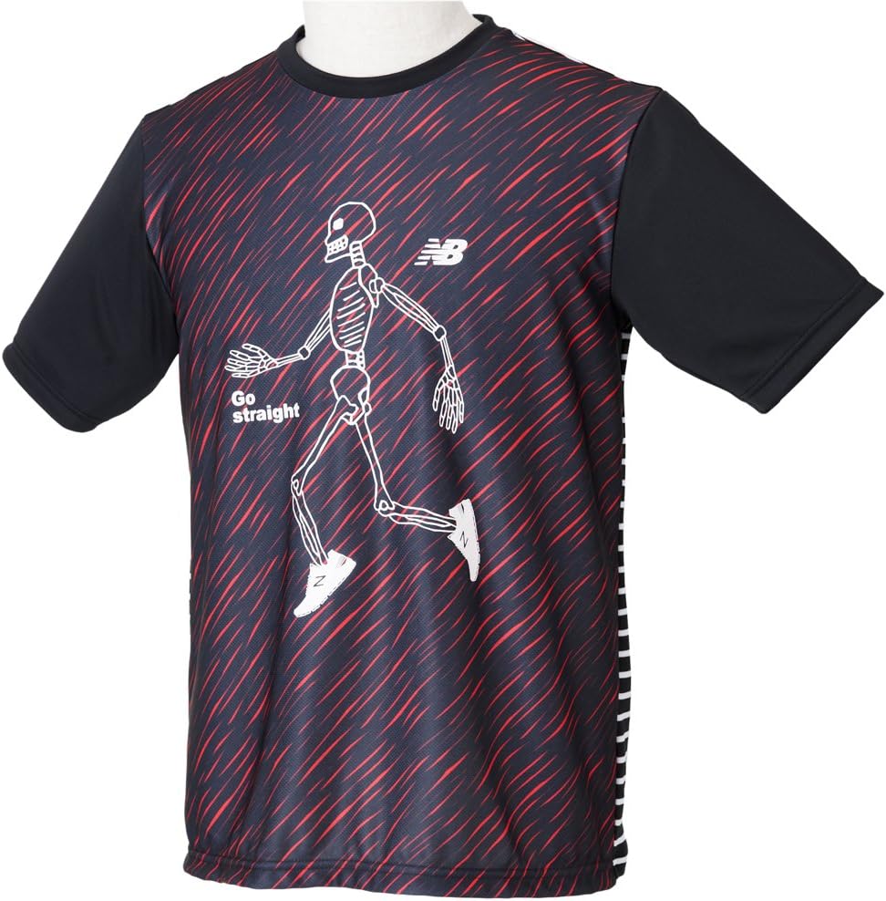 Футболка New Balance с графическим принтом, черный/красный
Футболка New Balance с графическим принтом, черный/красный