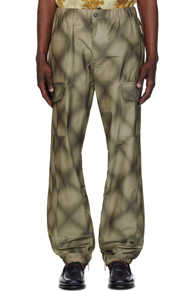 Грузовые брюки Check Dries Van Noten, цвет anthracite
Грузовые брюки Check Dries Van Noten, цвет anthracite