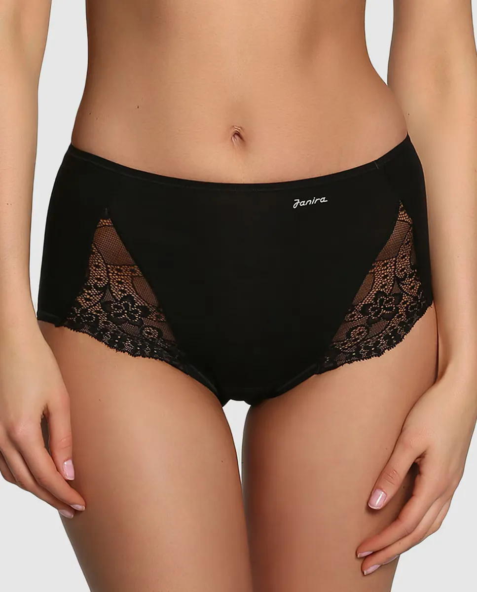 Женские хлопковые трусики Janira для чувствительной кожи, черный
Женские хлопковые трусики Janira для чувствительной кожи, черный