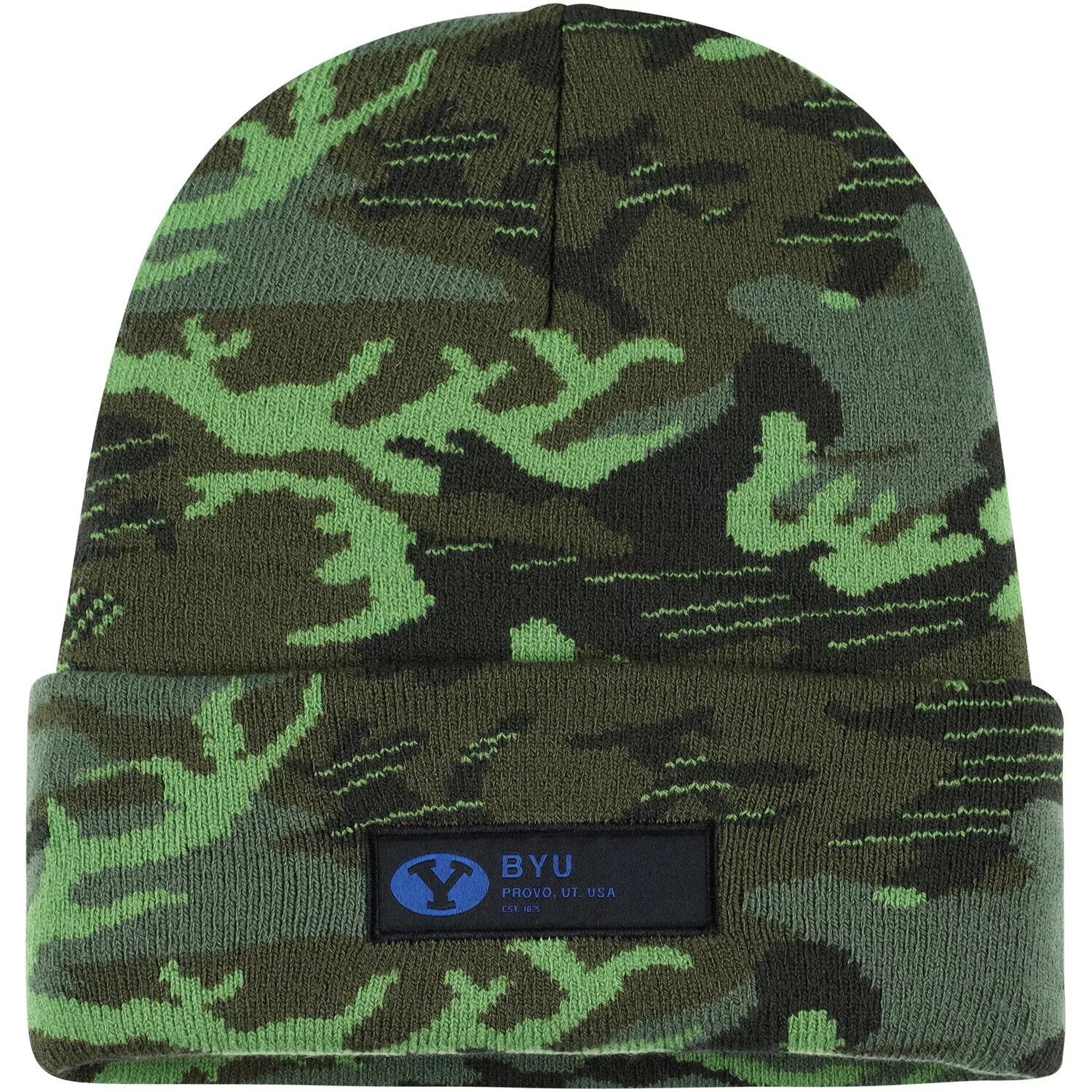 Мужская вязаная шапка с манжетами Nike Camo BYU Cougars Veterans Day
Мужская вязаная шапка с манжетами Nike Camo BYU Cougars Veterans Day
