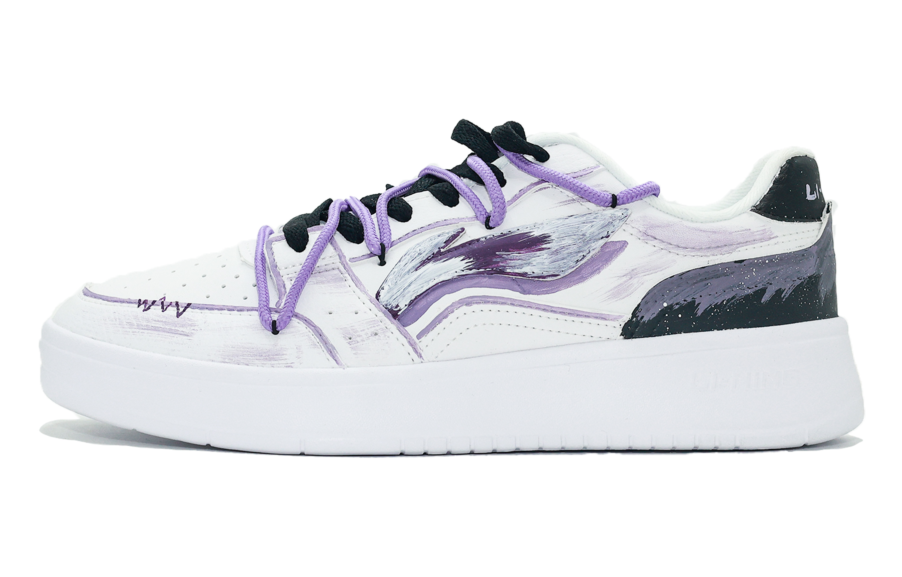 LINING Кроссовки для скейтбординга Acer Truncatum с противоскользящей амортизацией и износостойкостью, низкие, мужские, белые, фиолетовые, черные
LINING Кроссовки для скейтбординга Acer Truncatum с противоскользящей амортизацией и износостойкостью, низкие, мужские, белые, фиолетовые, черные