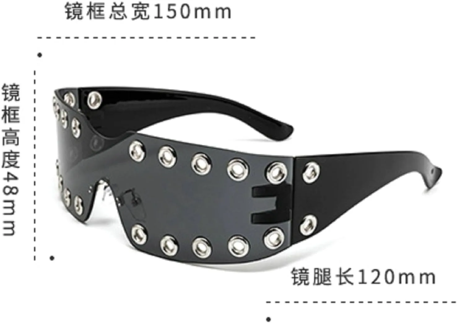 Крупные винтажные квадратные солнцезащитные очки с обтекаемой оправой для женщин и мужчин, модные цельные солнцезащитные очки в оправе с заклепками 8087 Melrose, Gold
Крупные винтажные квадратные солнцезащитные очки с обтекаемой оправой для женщин и мужчин, модные цельные солнцезащитные очки в оправе с заклепками 8087 Melrose, Gold