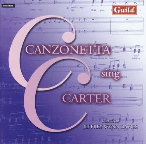 CD диск Carter / Canzonetta / Davies: Canzonetta Sing Carter 
CD диск Carter / Canzonetta / Davies: Canzonetta Sing Carter