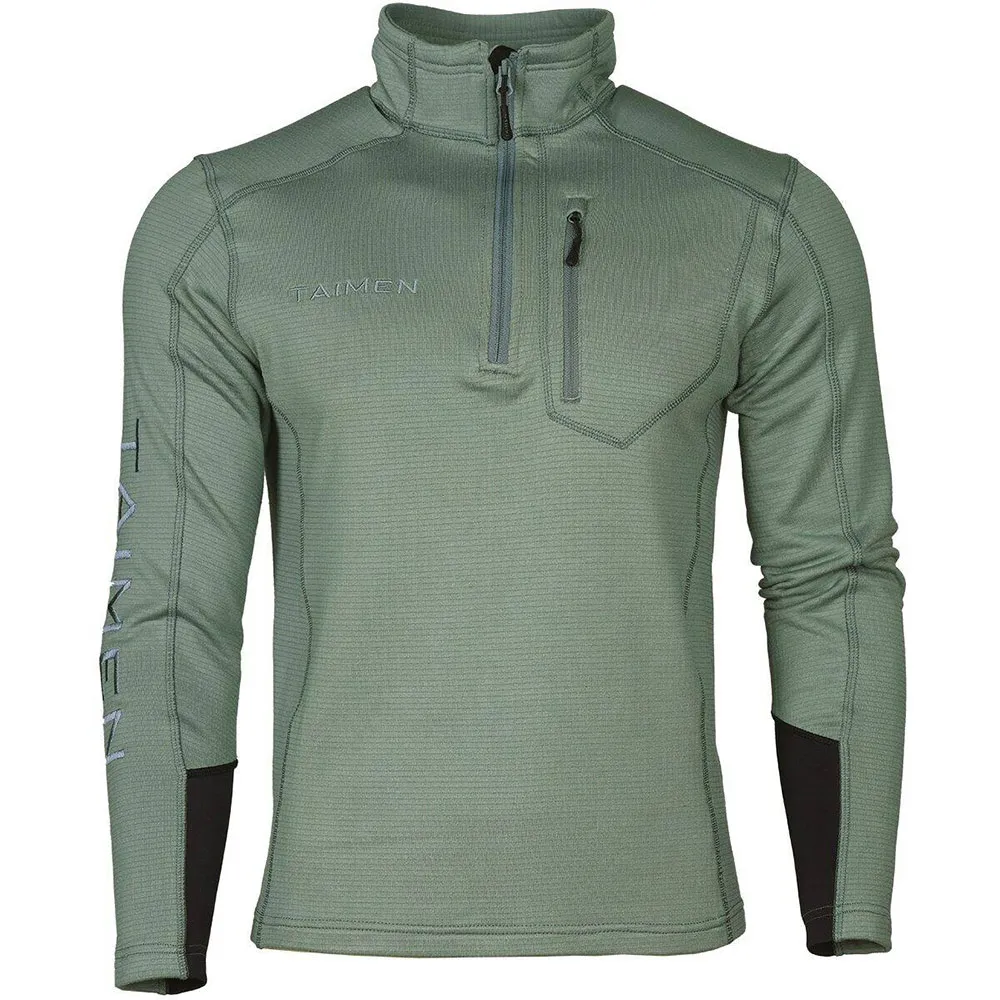 Флис Taimen Uligan Grid half zip, зеленый
Флис Taimen Uligan Grid half zip, зеленый