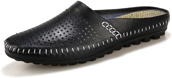 Мужские кожаные тапочки Abnkarwin, полуботинки, слипоны, перфорированный дизайн, летние, дышащие, легкие, черный
Мужские кожаные тапочки Abnkarwin, полуботинки, слипоны, перфорированный дизайн, летние, дышащие, легкие, черный