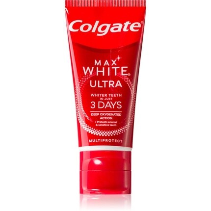 Зубная паста Colgate Max White Ultra Multi Protect 50 мл
Зубная паста Colgate Max White Ultra Multi Protect 50 мл