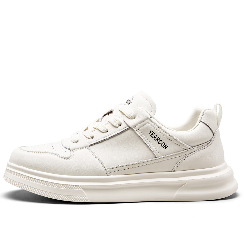 YEARCON Амортизирующие лоу-топ скейтборд кроссовки мужские белые, цвет White
YEARCON Амортизирующие лоу-топ скейтборд кроссовки мужские белые, цвет White