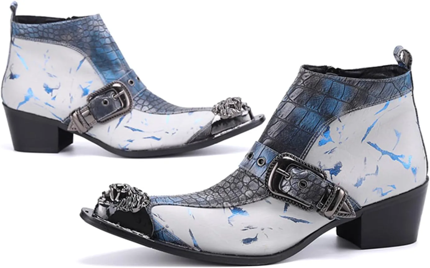 Ботинки мужские Chelsea, кожаные, с металлическим носком, двухцветные, серые, Santimon
Ботинки мужские Chelsea, кожаные, с металлическим носком, двухцветные, серые, Santimon