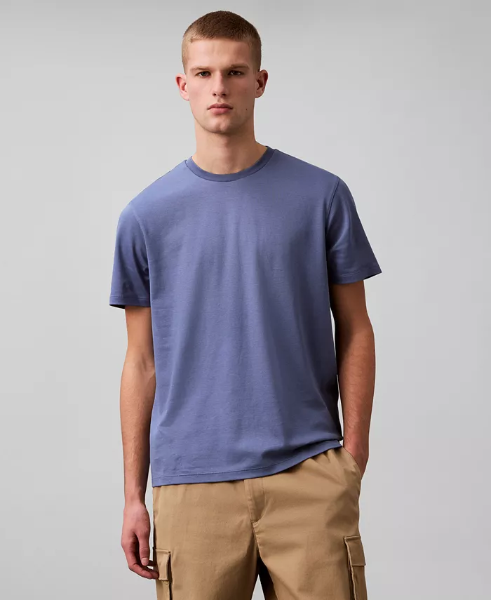 Мужская футболка с коротким рукавом из интерлока Supima Cotton Calvin Klein, синий
Мужская футболка с коротким рукавом из интерлока Supima Cotton Calvin Klein, синий