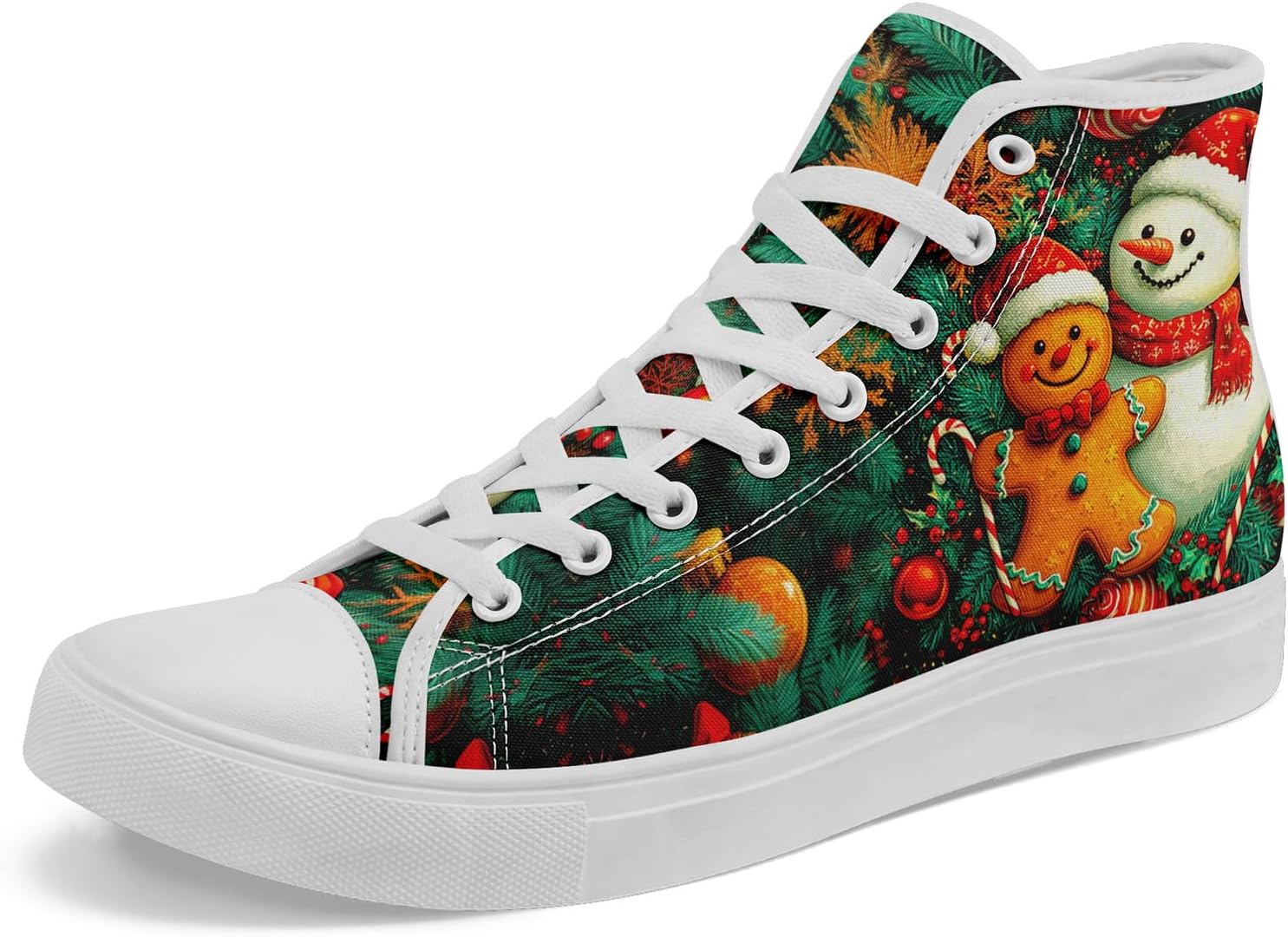 Унисекс кроссовки на высокой подошве AWSOLE с рождественским принтом: Санта, череп, снеговик, легкие повседневные обувь для мужчин и женщин, белый/красный/зеленый/коричневый
Унисекс кроссовки на высокой подошве AWSOLE с рождественским принтом: Санта, череп, снеговик, легкие повседневные обувь для мужчин и женщин, белый/красный/зеленый/коричневый