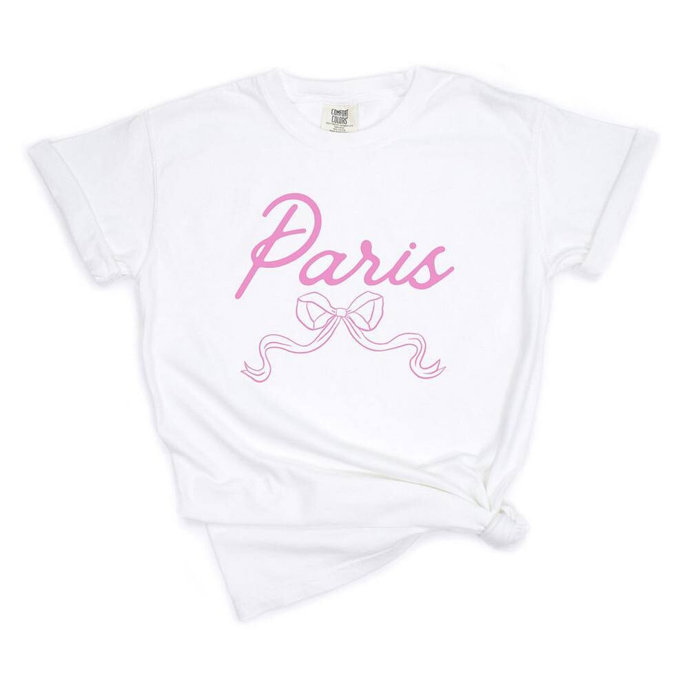 Футболки Paris Coquette Bow, окрашенные в готовом виде Simply Sage Market, белый
Футболки Paris Coquette Bow, окрашенные в готовом виде Simply Sage Market, белый