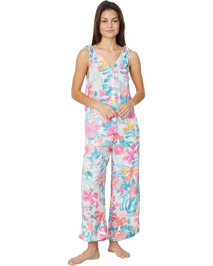 Пижама Tommy Bahama Sleeveless Cropped, цвет Tropical Garden
Пижама Tommy Bahama Sleeveless Cropped, цвет Tropical Garden