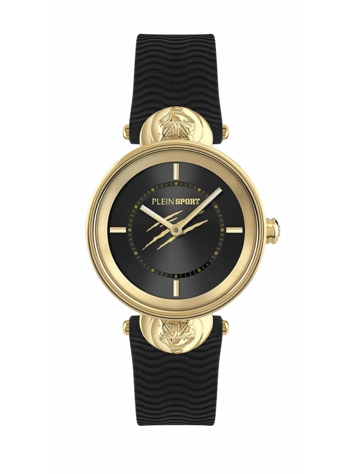 Plein Sport Аналоговые женские часы черного цвета
Plein Sport Аналоговые женские часы черного цвета